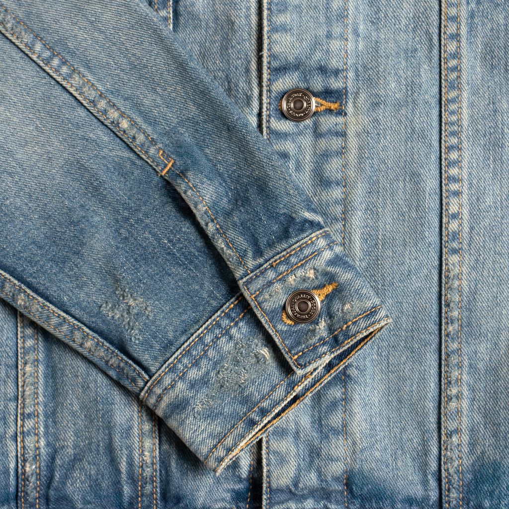 Denim Trucker Jacket | Medium Wash 7 Denim Trucker Jacket | Medium Wash