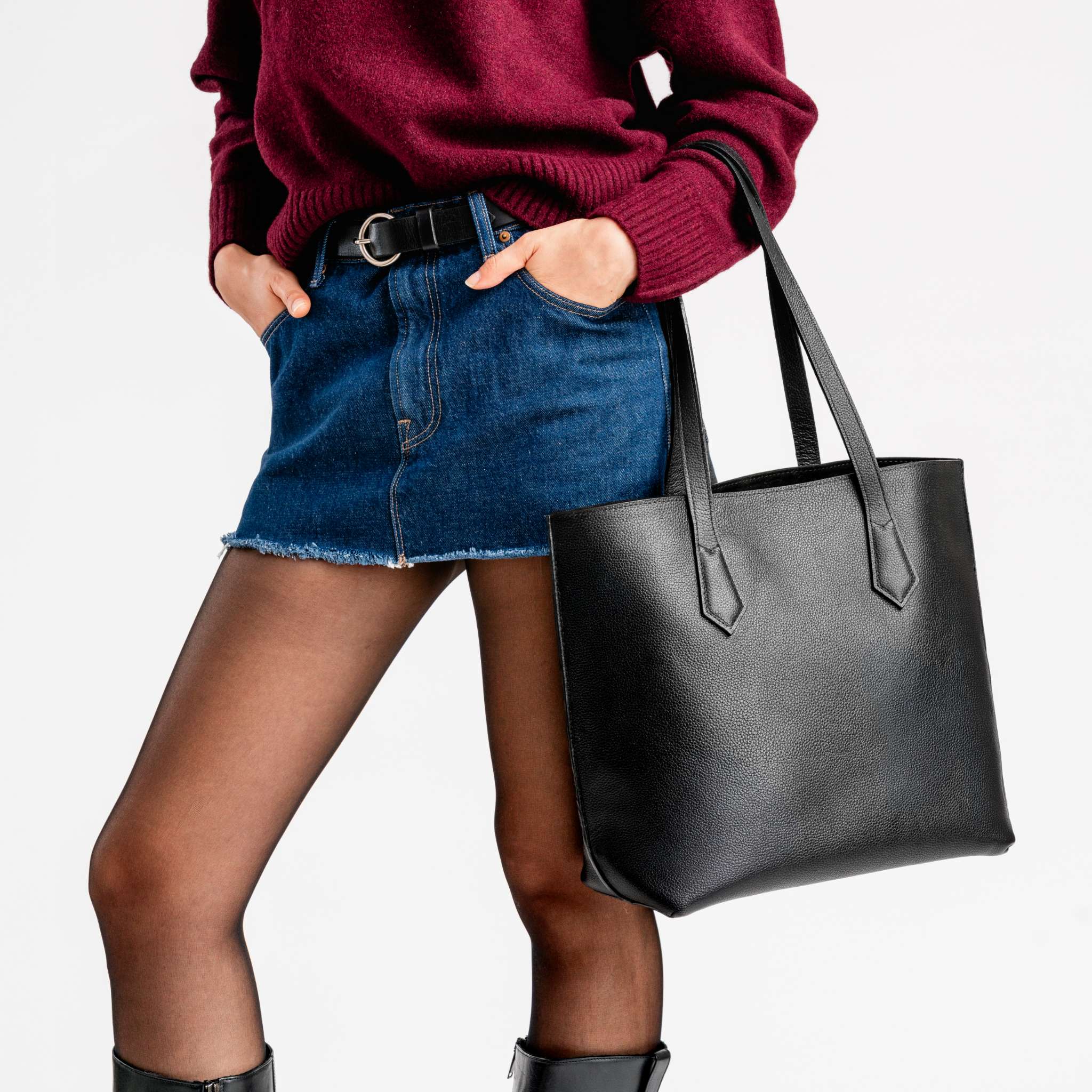 Dress Tote | Black 8 Dress Tote | Black
