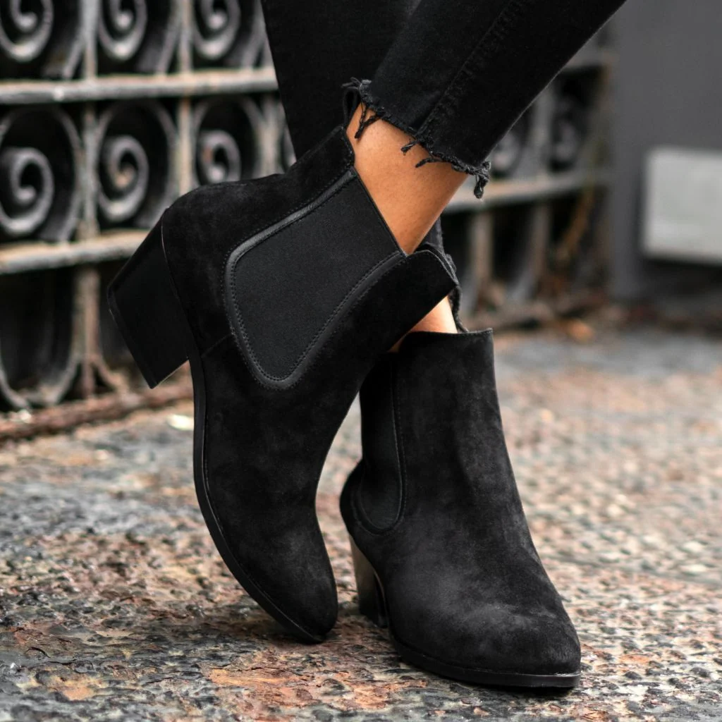 Duchess Bootie | Black Suede 5 Duchess Bootie | Black Suede