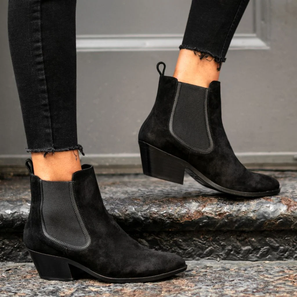 Duchess Bootie | Black Suede 6 Duchess Bootie | Black Suede