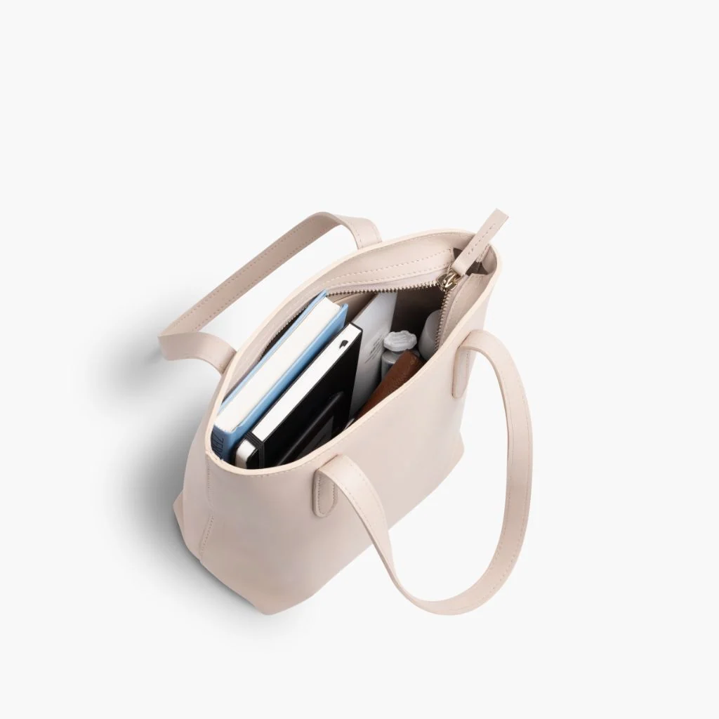 Everyday Tote | Beige (S) (Zipper) 3 Everyday Tote | Beige (S) (Zipper)