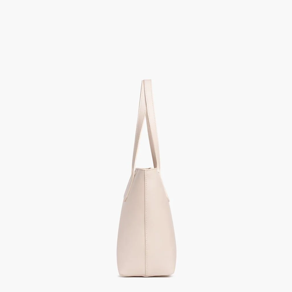 Everyday Tote | Beige (S) (Zipper) 4 Everyday Tote | Beige (S) (Zipper)