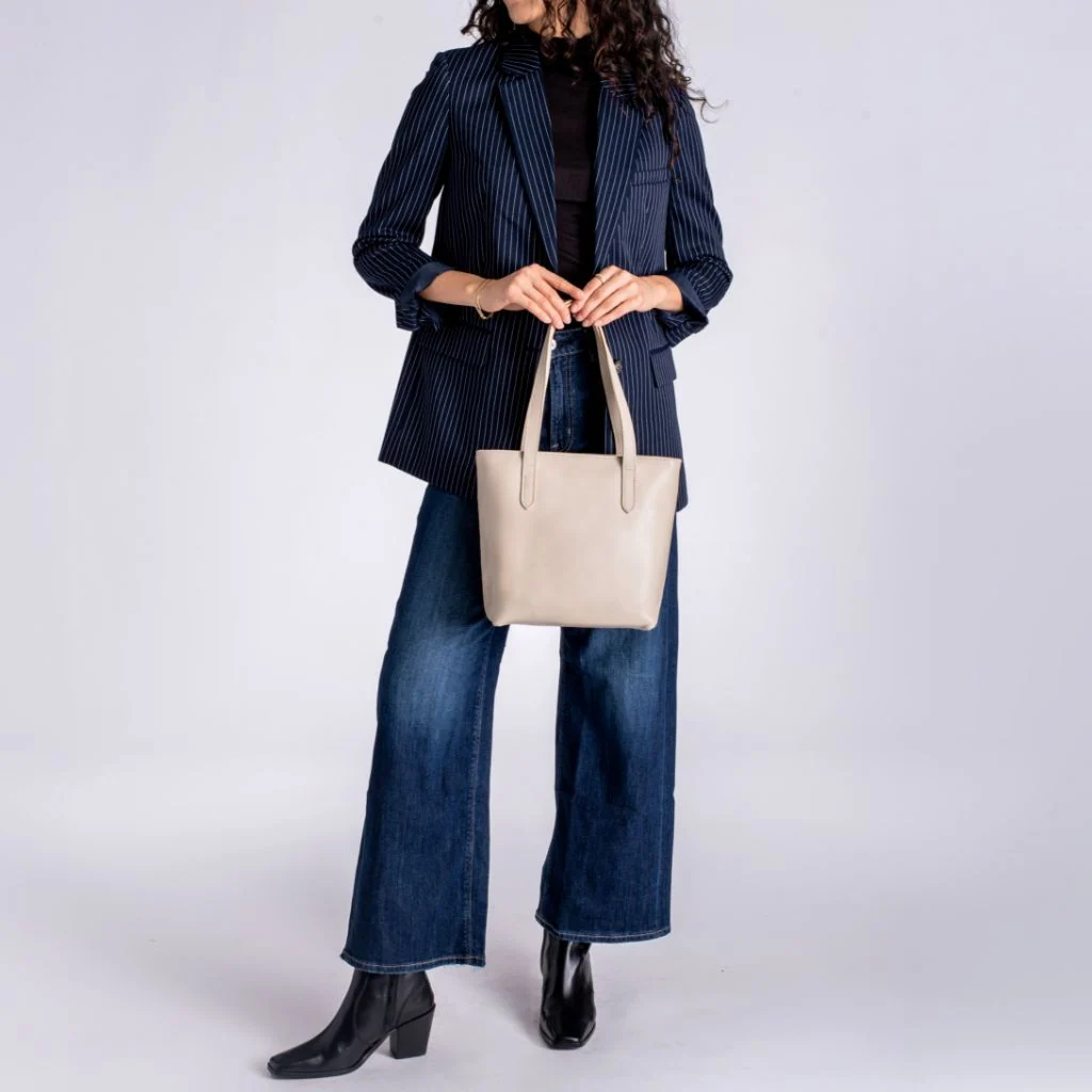 Everyday Tote | Beige (S) (Zipper) 8 Everyday Tote | Beige (S) (Zipper)