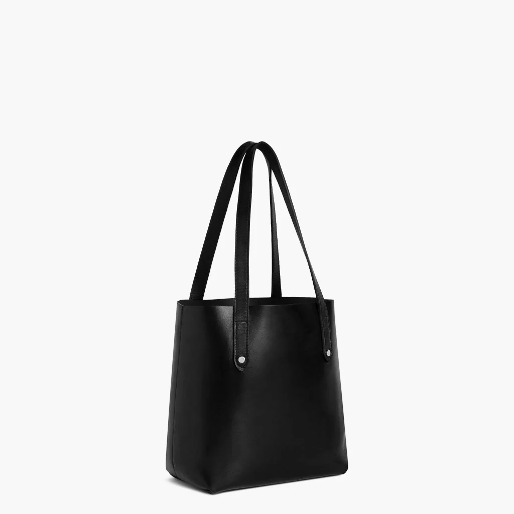 Everyday Tote | Black (S) (Silver) 2 Everyday Tote | Black (S) (Silver)