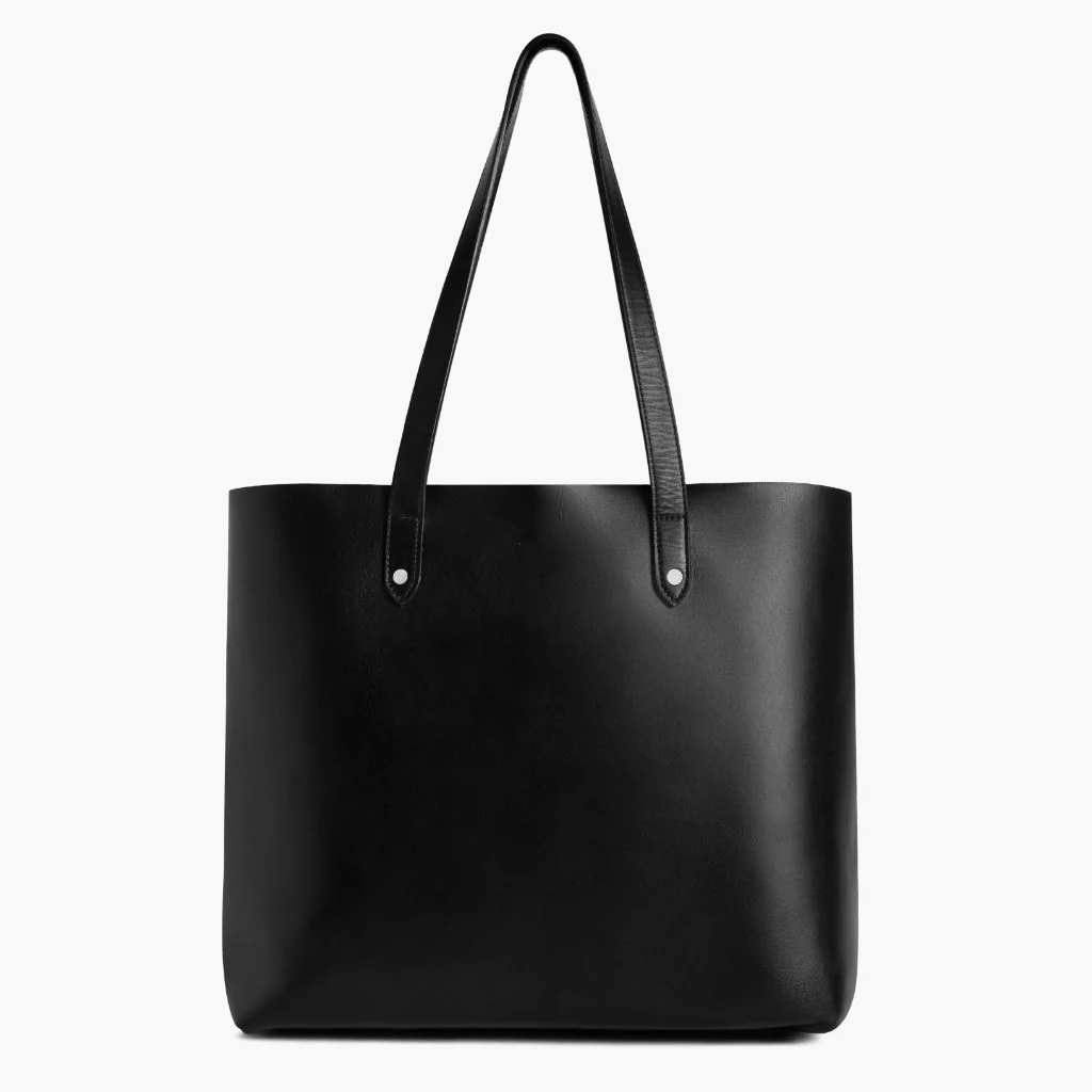 Everyday Tote | Black (XL) (Silver) 1 Everyday Tote | Black (XL) (Silver)