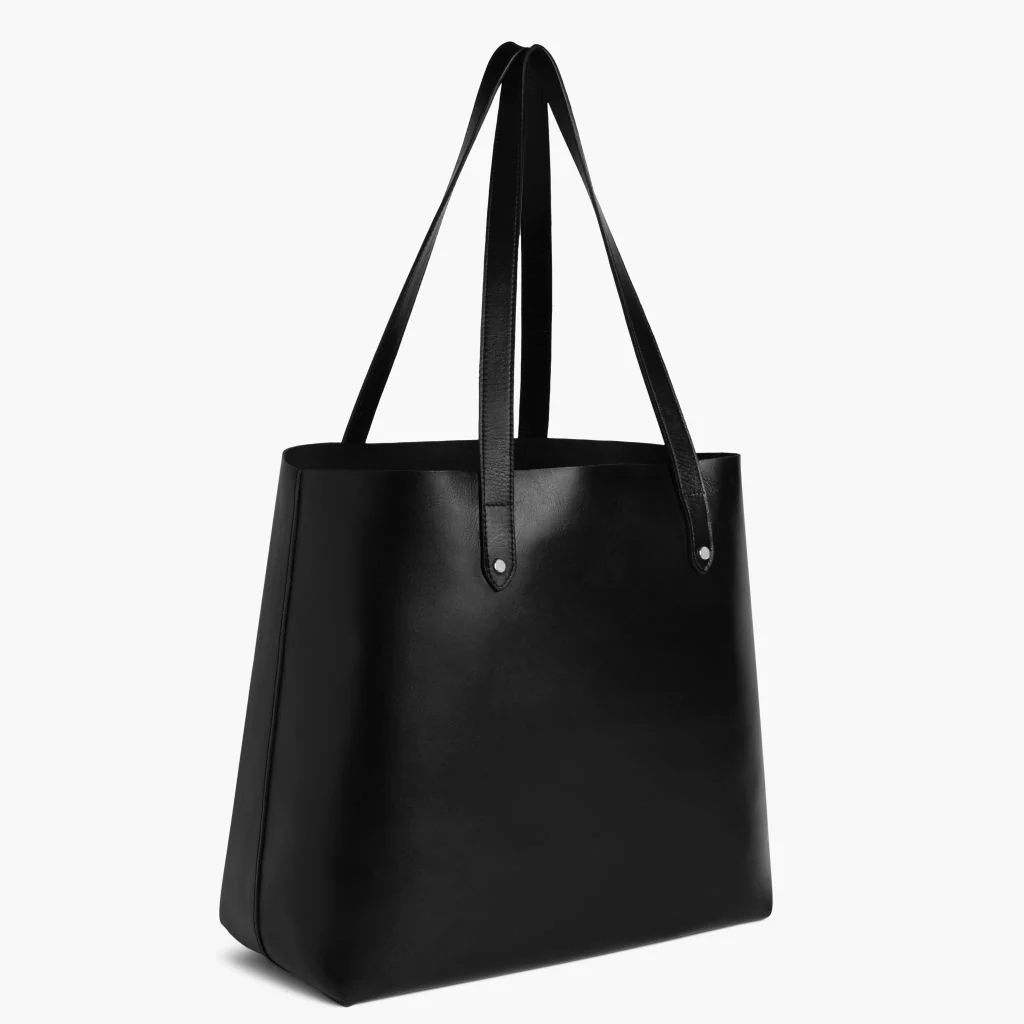 Everyday Tote | Black (XL) (Silver) 2 Everyday Tote | Black (XL) (Silver)