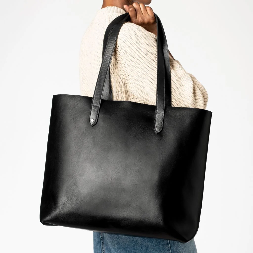 Everyday Tote | Black (XL) (Silver) 6 Everyday Tote | Black (XL) (Silver)