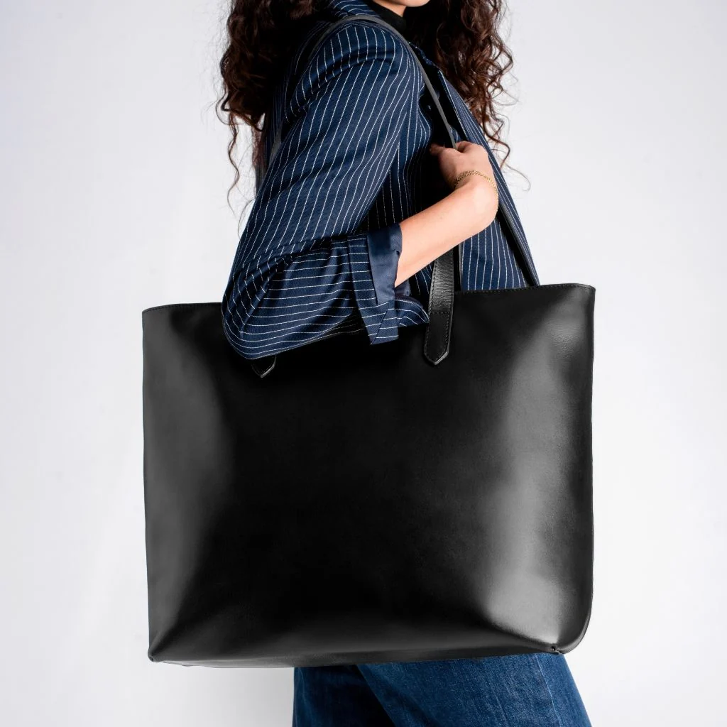 Everyday Tote | Black (XL) (Zipper) 6 Everyday Tote | Black (XL) (Zipper)