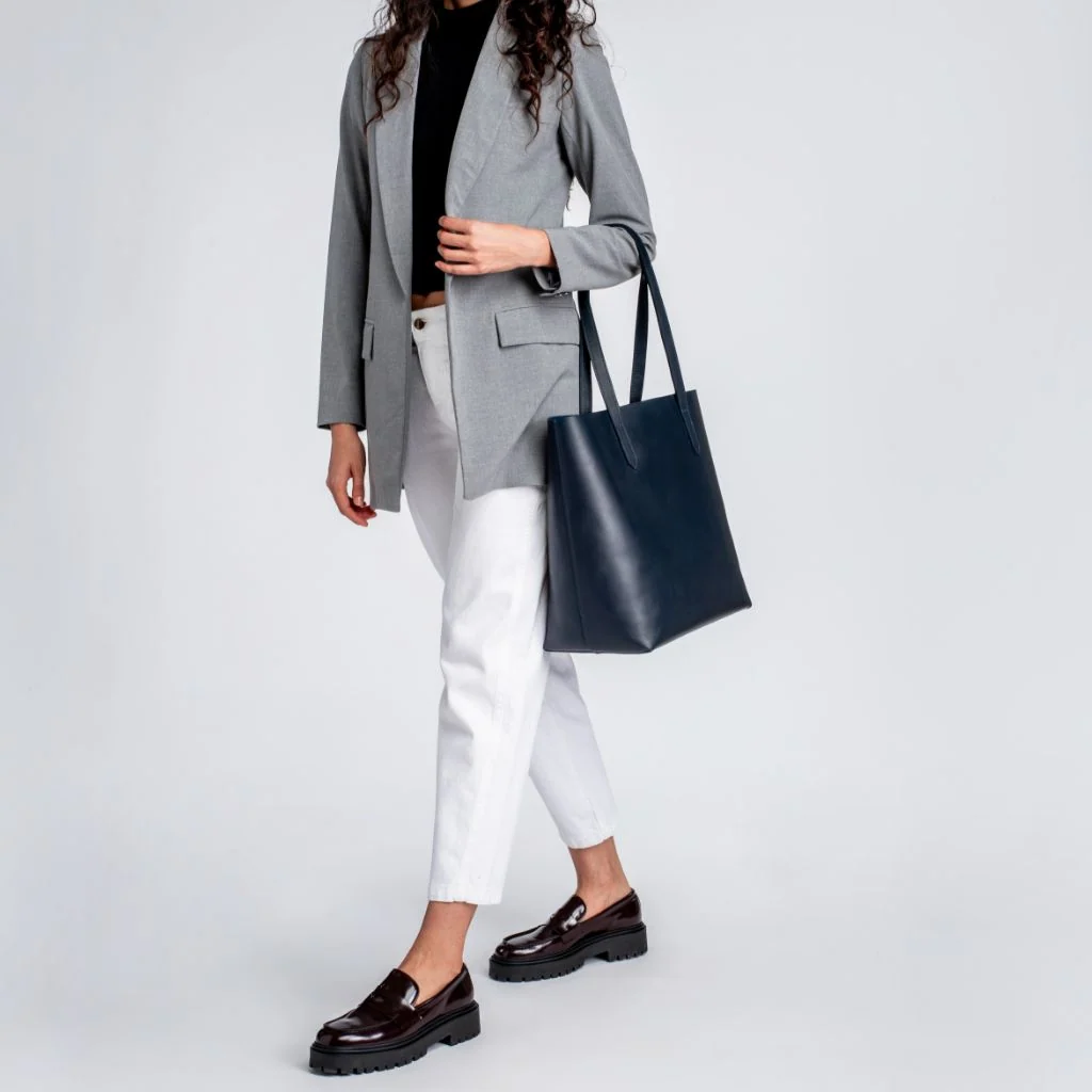 Everyday Tote | Navy (L) 8 Everyday Tote | Navy (L)
