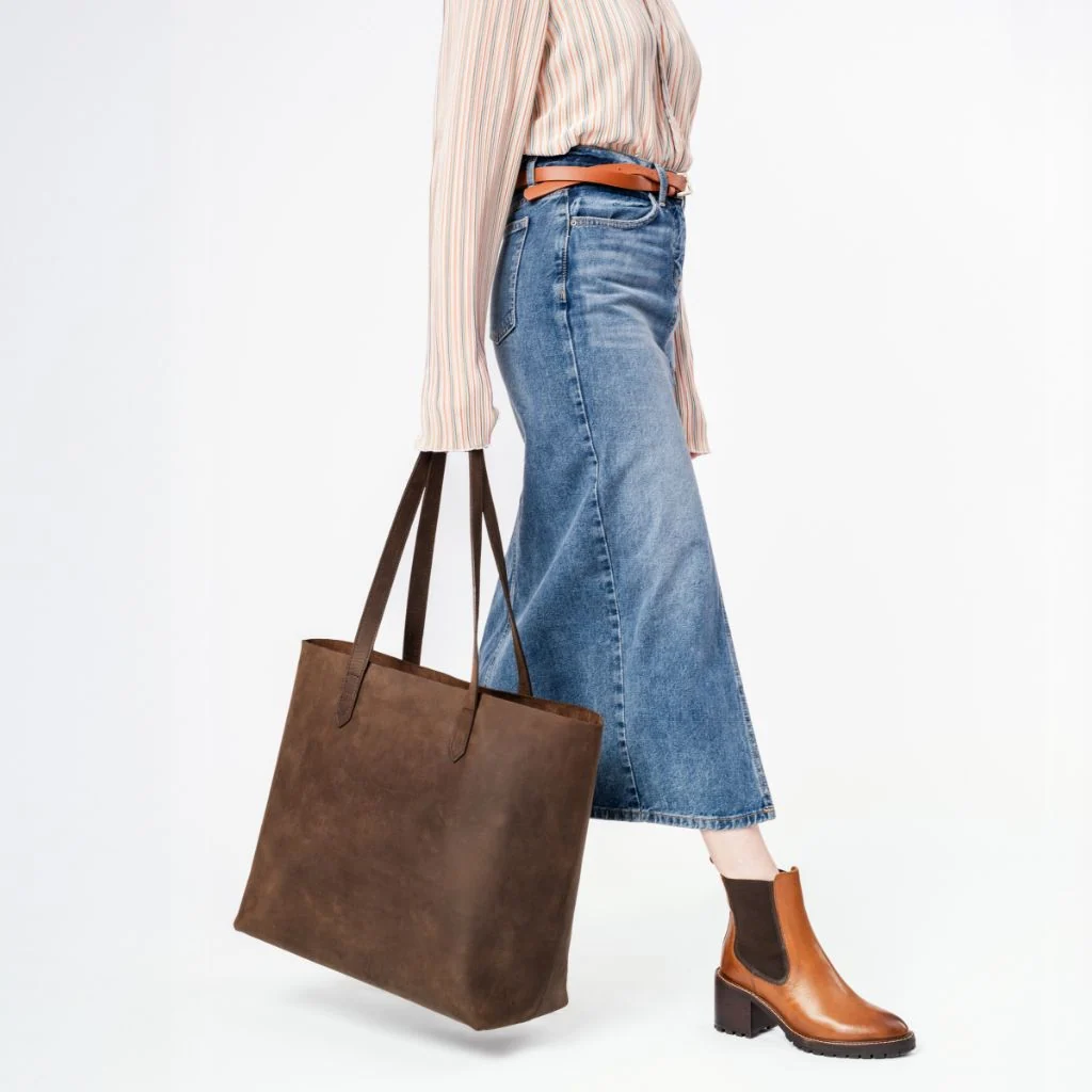 Everyday Tote | Vintage Tobacco (XL) 8 Everyday Tote | Vintage Tobacco (XL)