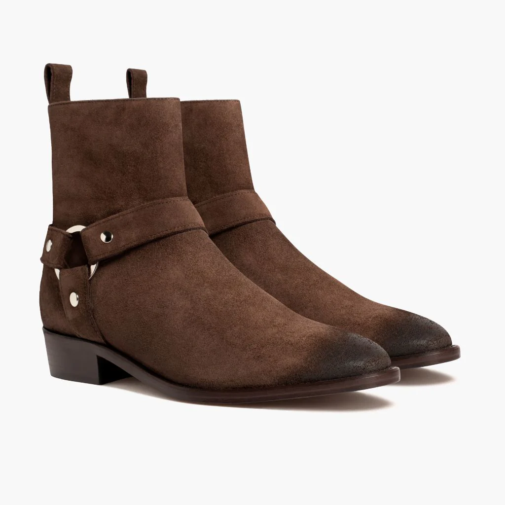 Harness | Dark Brown Suede 1 Harness | Dark Brown Suede
