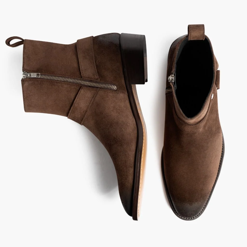Harness | Dark Brown Suede 3 Harness | Dark Brown Suede