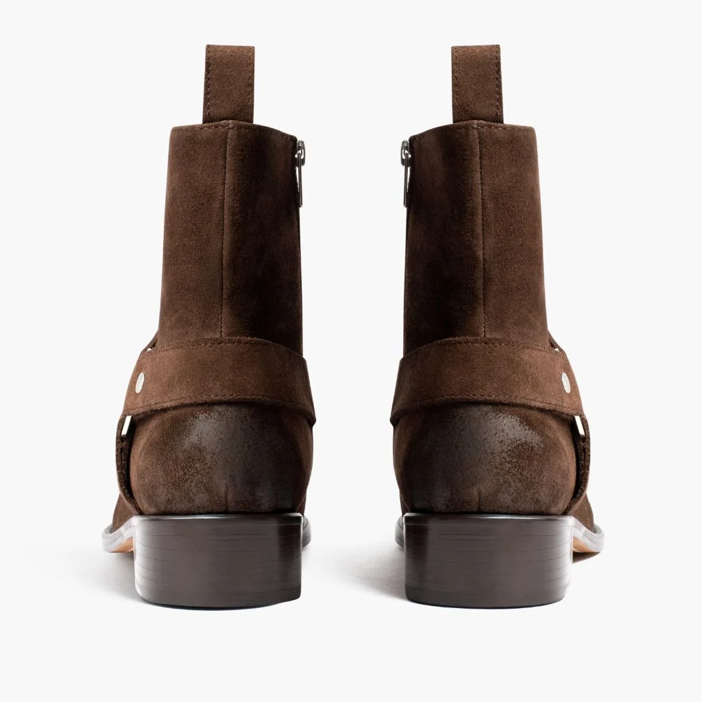Harness | Dark Brown Suede 4 Harness | Dark Brown Suede