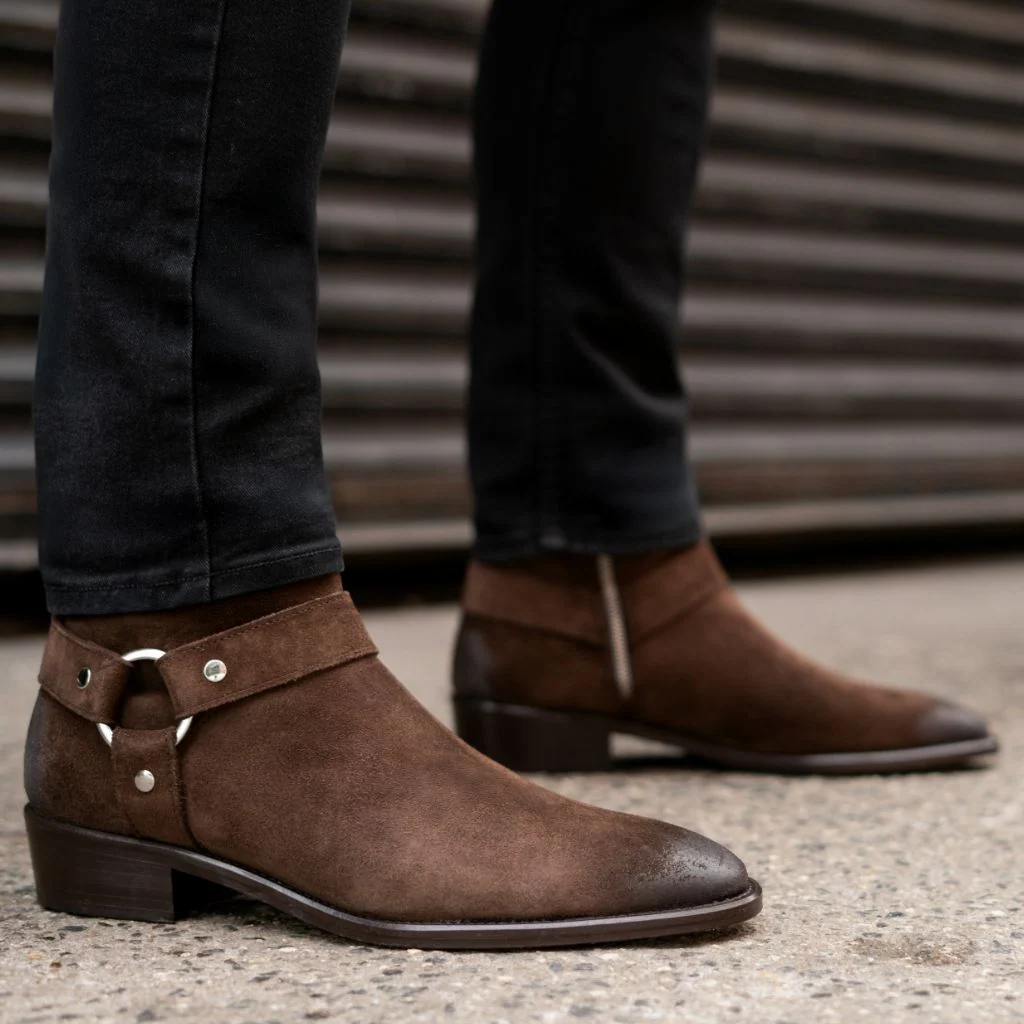 Harness | Dark Brown Suede 6 Harness | Dark Brown Suede