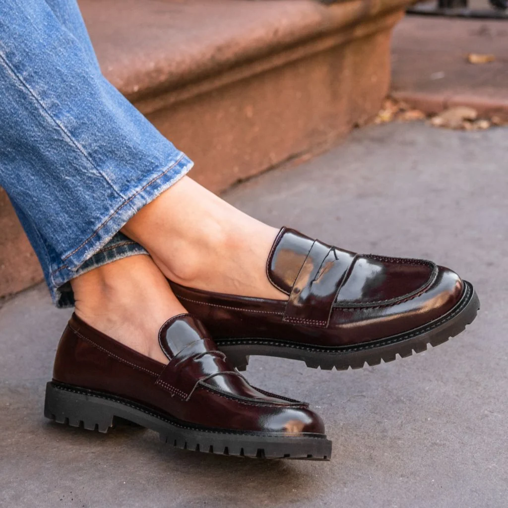 Penny | Burgundy 6 Penny | Burgundy
