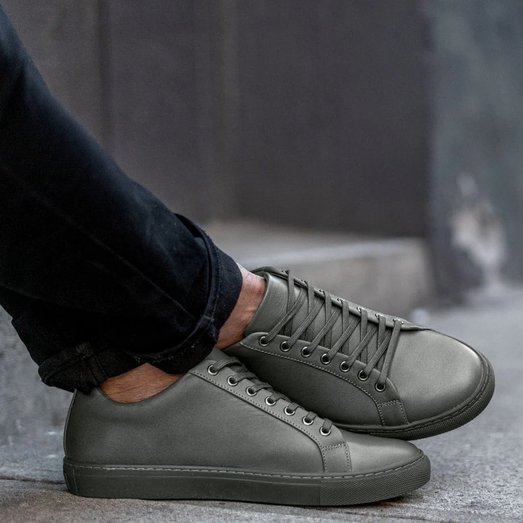 Premier Low Top | Grey 7 Premier Low Top | Grey