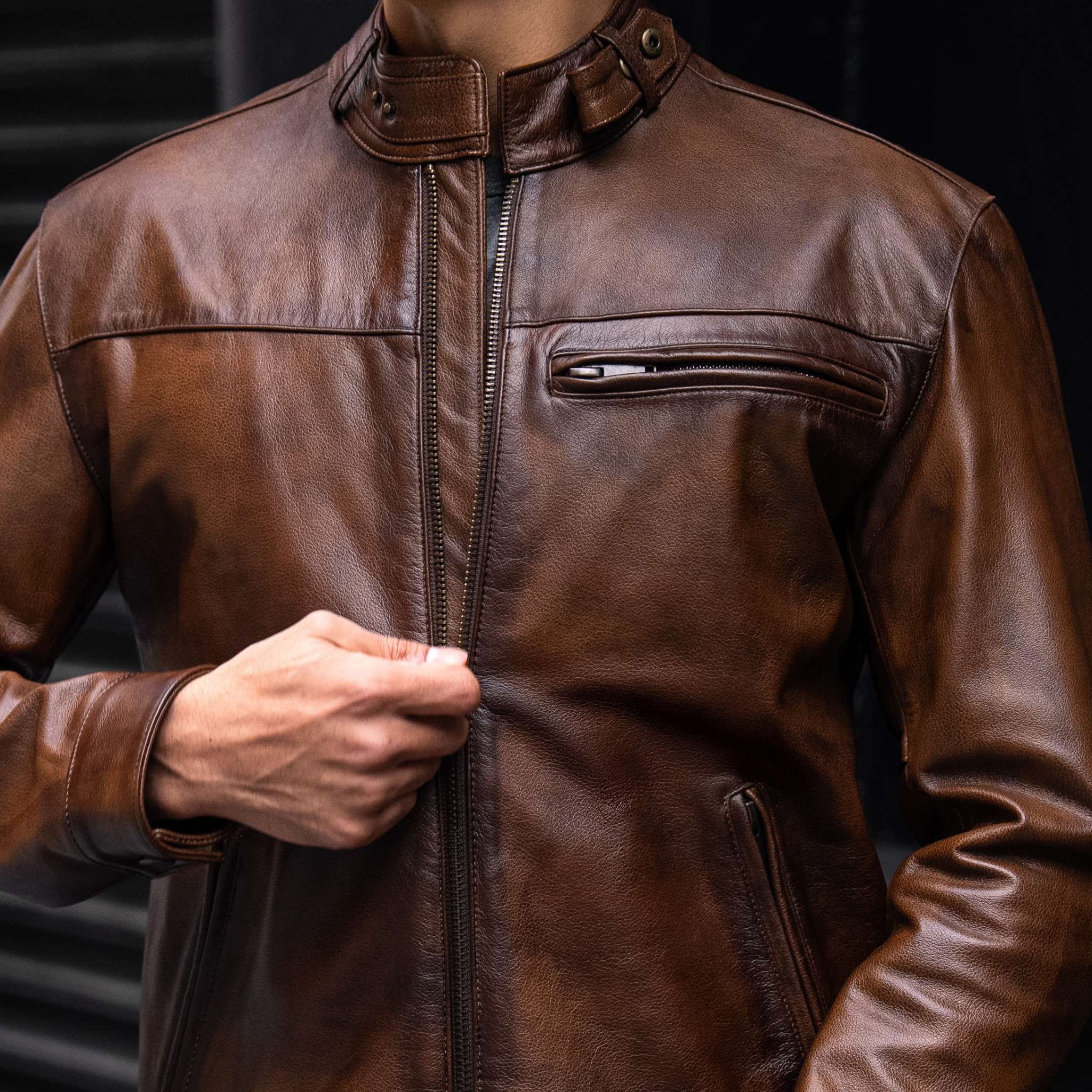 Roadster Jacket | Bourbon 2 Roadster Jacket | Bourbon