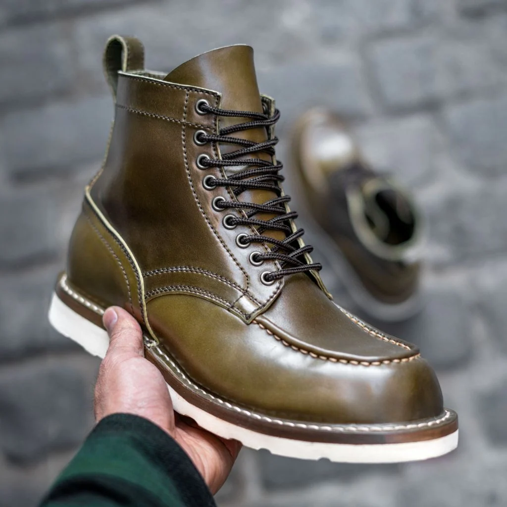 Builder | Olive Shinki Cordovan 9 Builder | Olive Shinki Cordovan