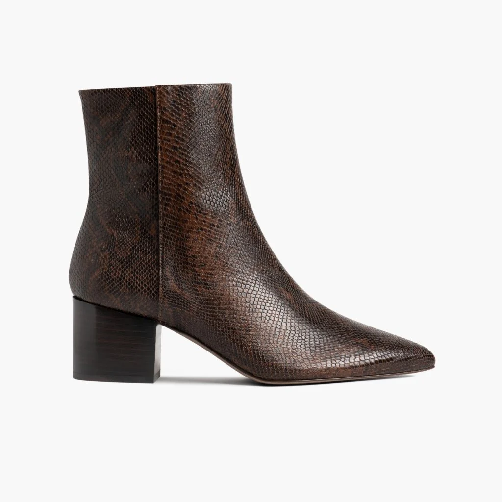 Luna | Chocolate Snake Print 1 Luna | Chocolate Snake Print