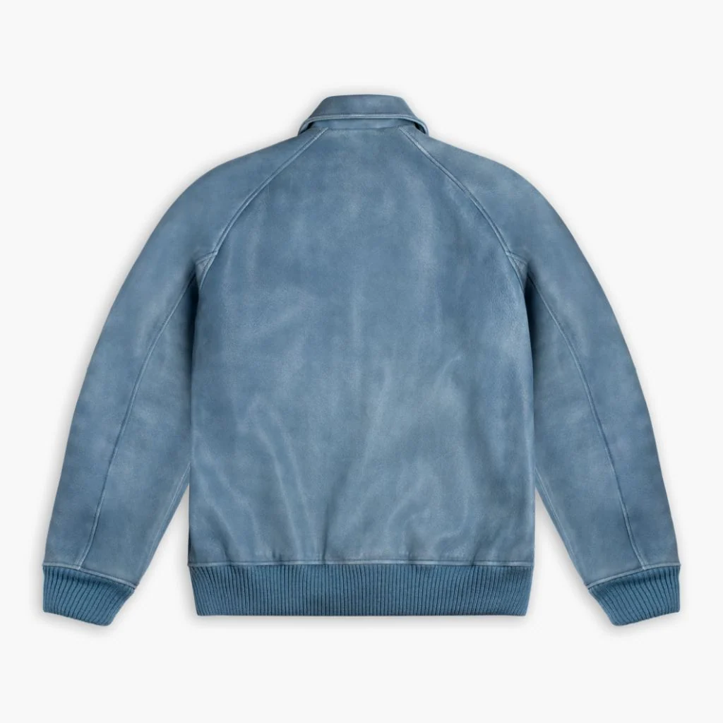 Major League Jacket | Blue Textured 6 Major League Jacket | Blue Textured