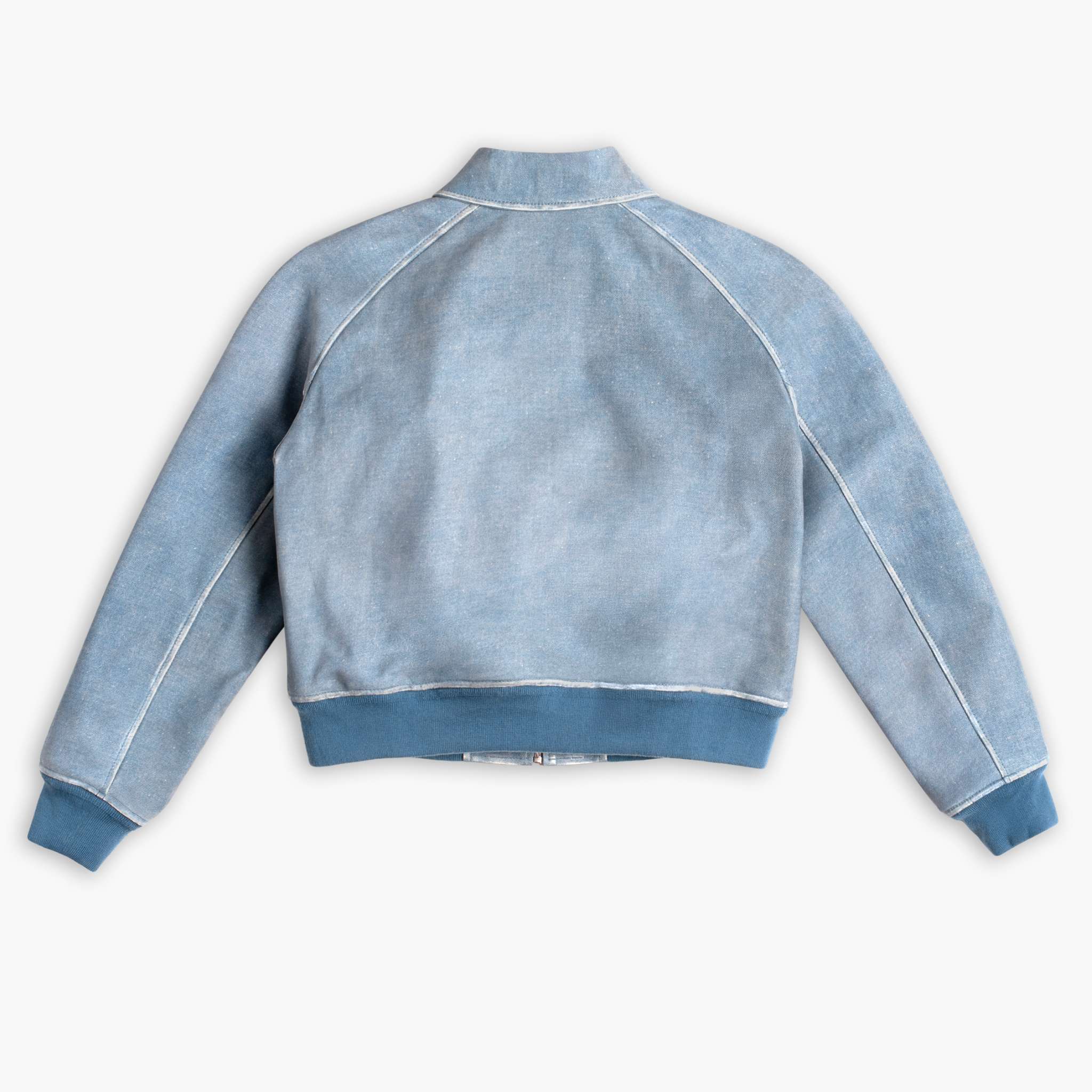 Major League Jacket | Blue Textured 6 Major League Jacket | Blue Textured