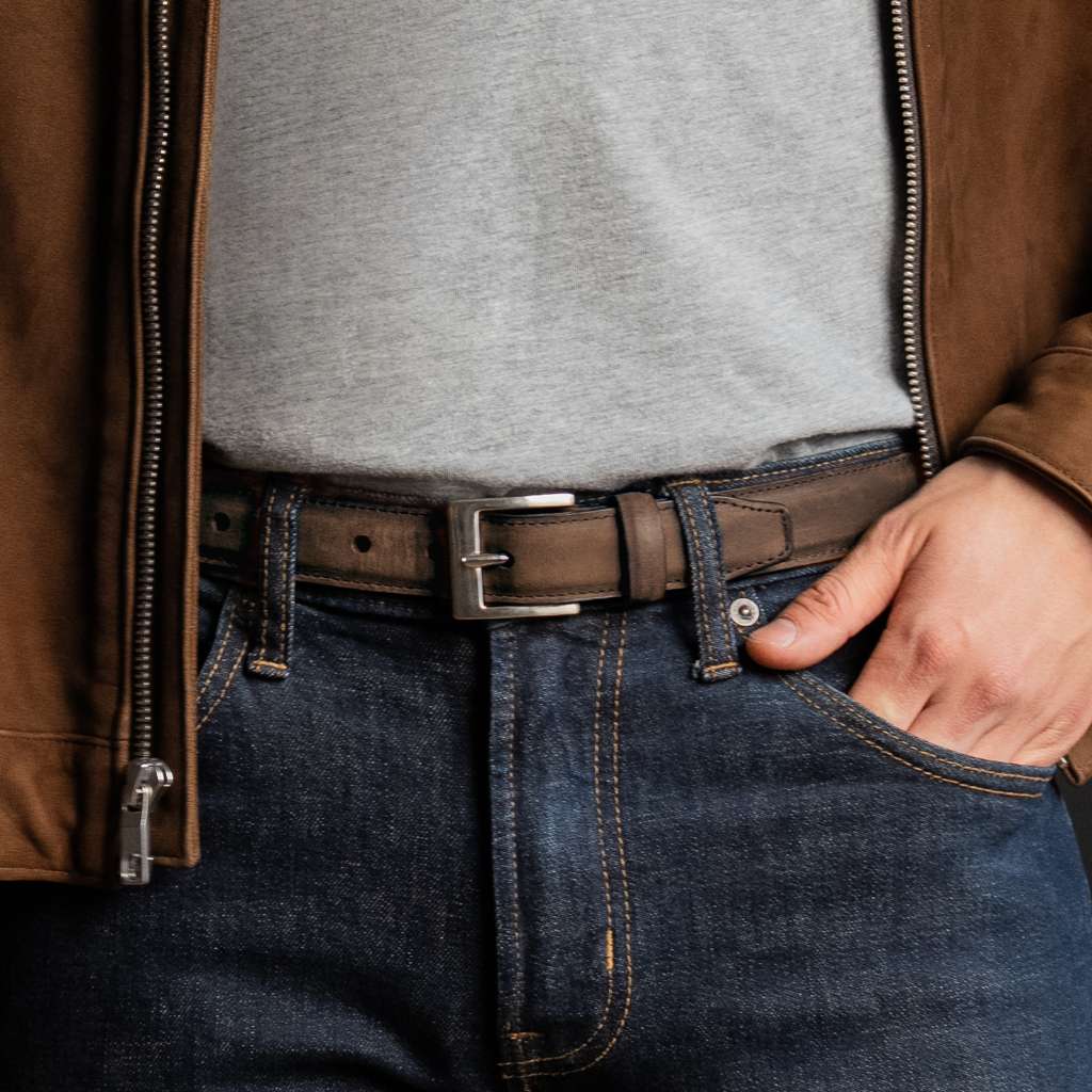 Men's Classic Leather Belt | Tobacco 4 Men's Classic Leather Belt | Tobacco