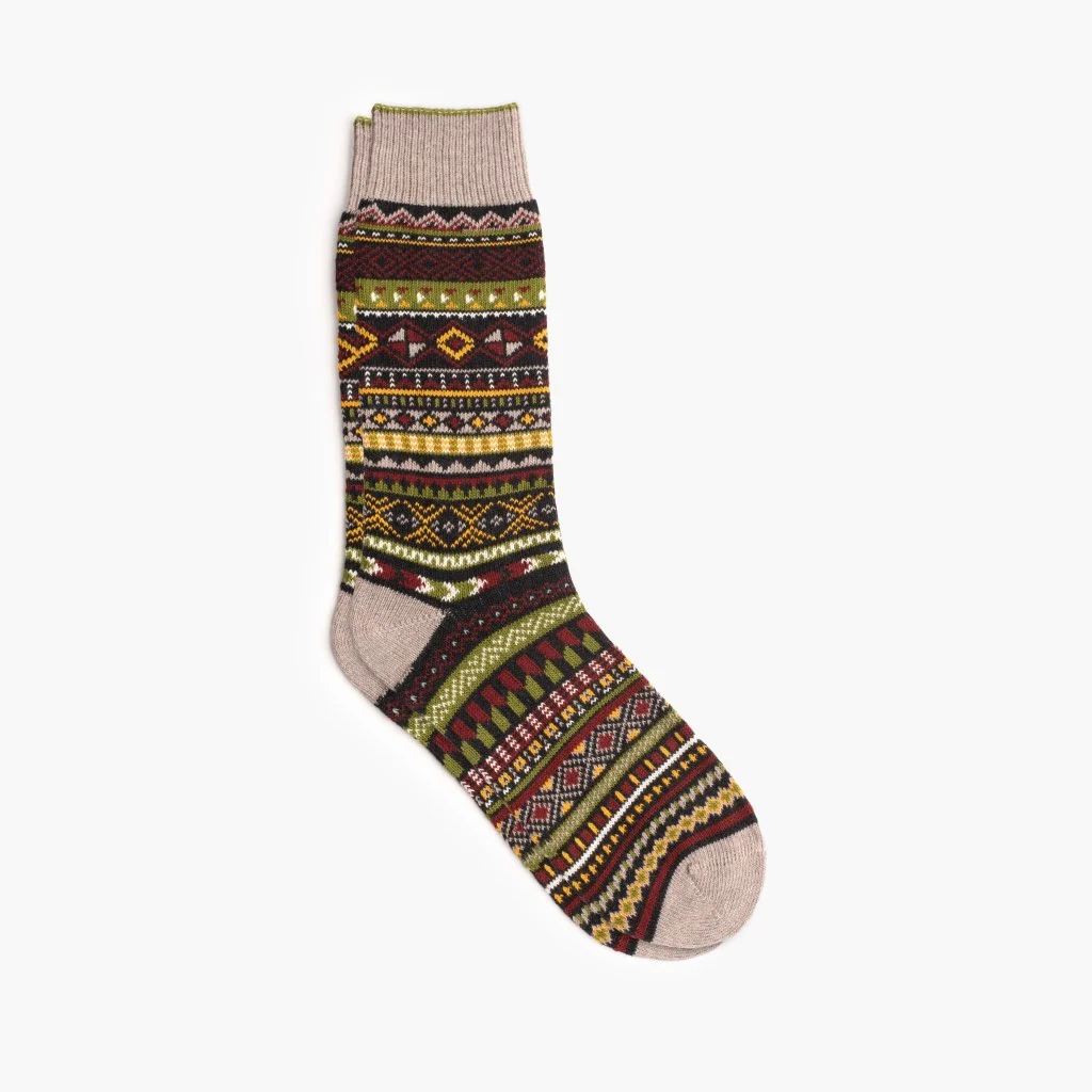 Men's Geo Sock | Tortoise 1 Men's Geo Sock | Tortoise