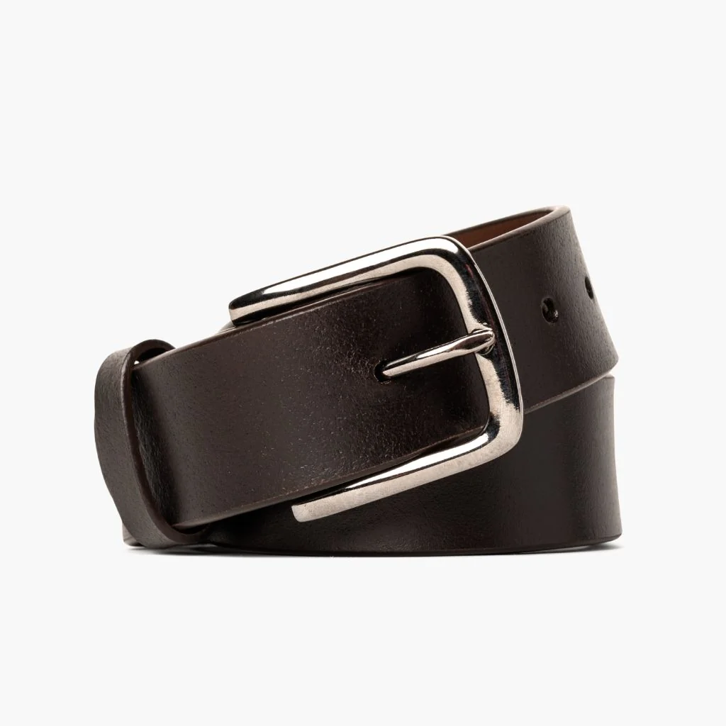 Men's Heritage Leather Belt | Cacao 1 Men's Heritage Leather Belt | Cacao