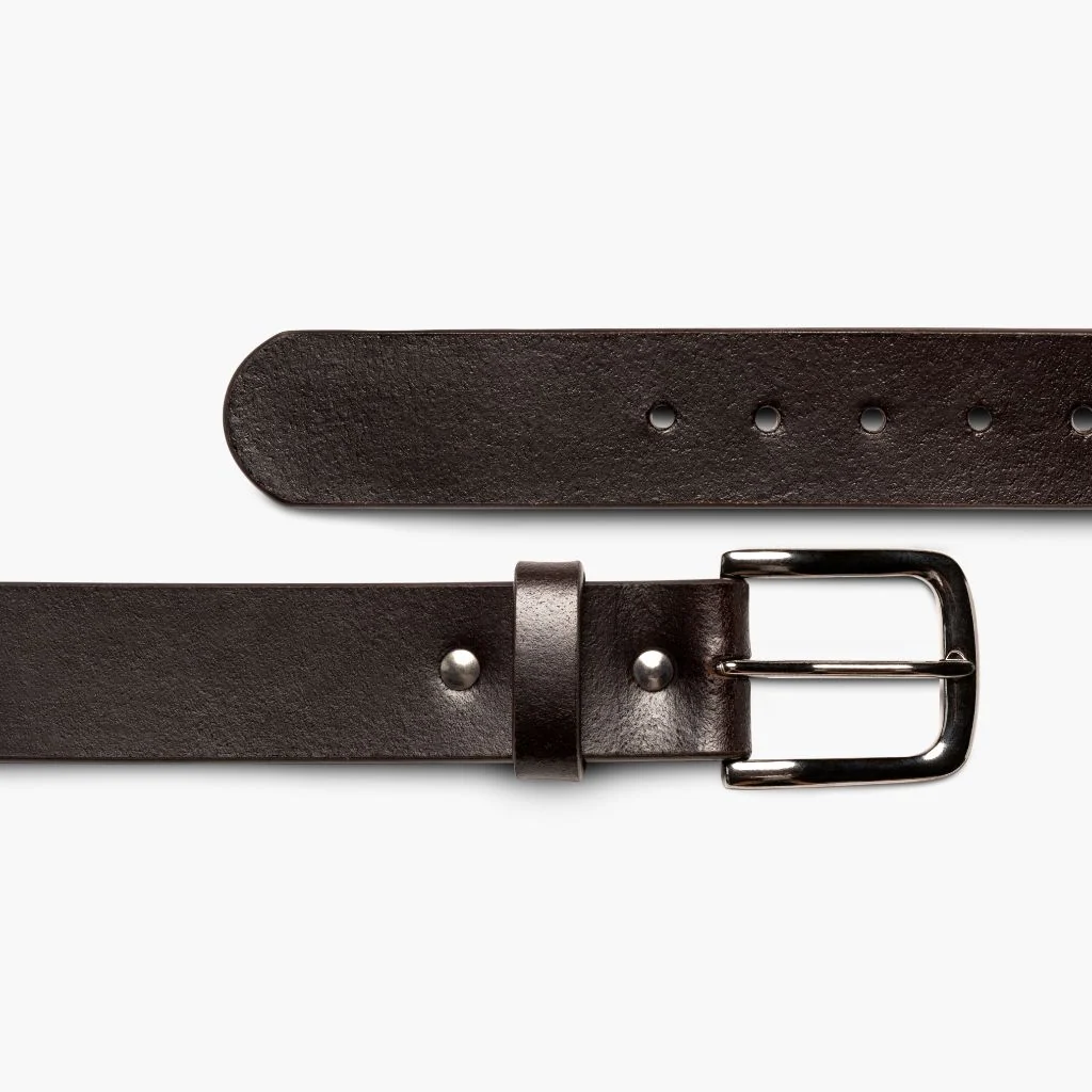 Men's Heritage Leather Belt | Cacao 3 Men's Heritage Leather Belt | Cacao