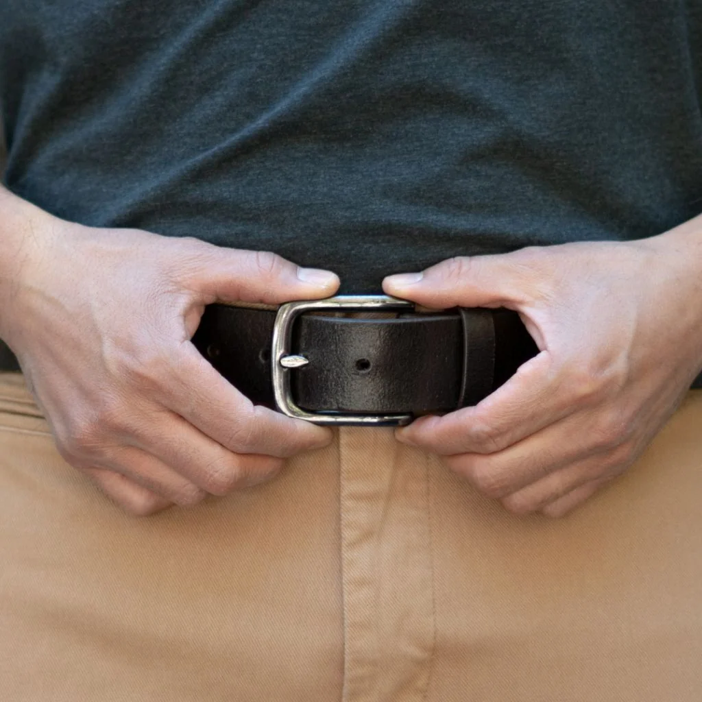 Men's Heritage Leather Belt | Cacao 5 Men's Heritage Leather Belt | Cacao