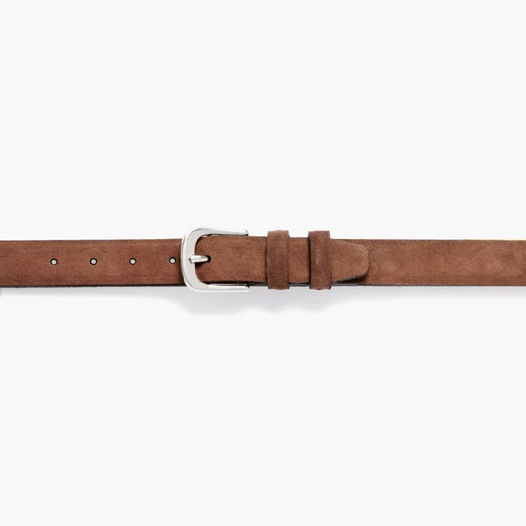 Men's Refined Leather Belt | Cognac Suede 2 Men's Refined Leather Belt | Cognac Suede