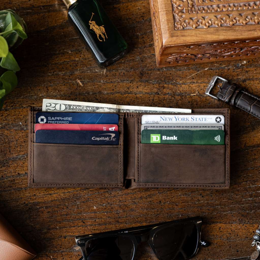 Bifold Wallet | Tobacco 9 Bifold Wallet | Tobacco