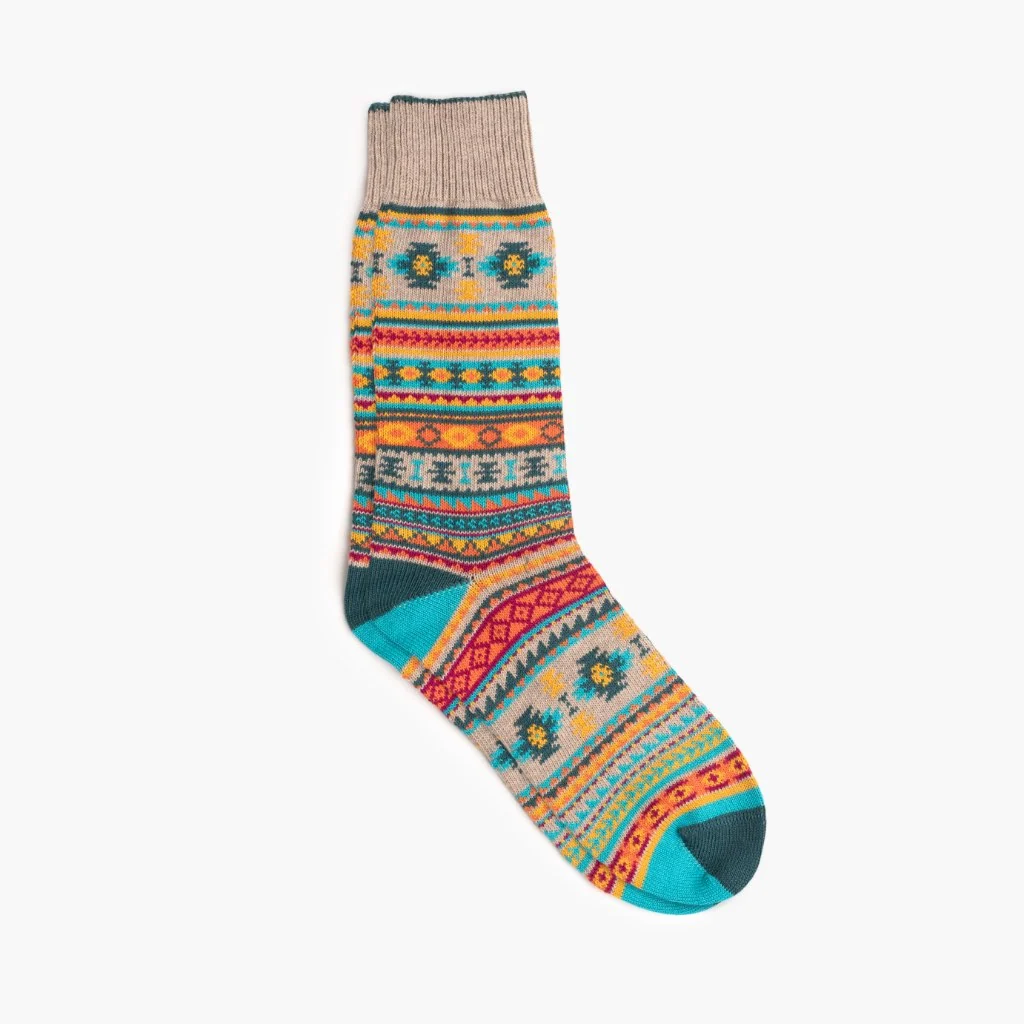 Men's Southern Sun Sock | Oatmeal 1 Men's Southern Sun Sock | Oatmeal