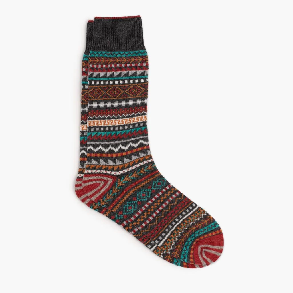 Men's Verona Sock | Charcoal 1 Men's Verona Sock | Charcoal