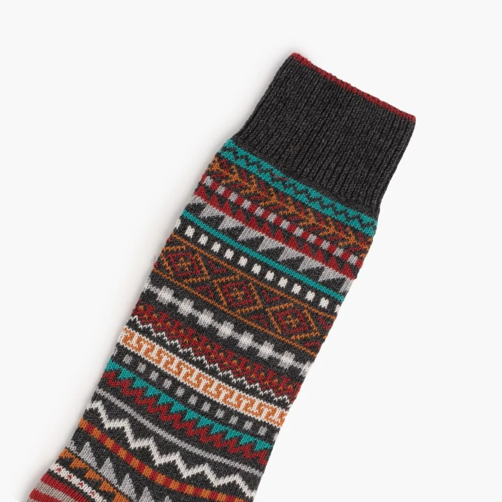 Men's Verona Sock | Charcoal 2 Men's Verona Sock | Charcoal