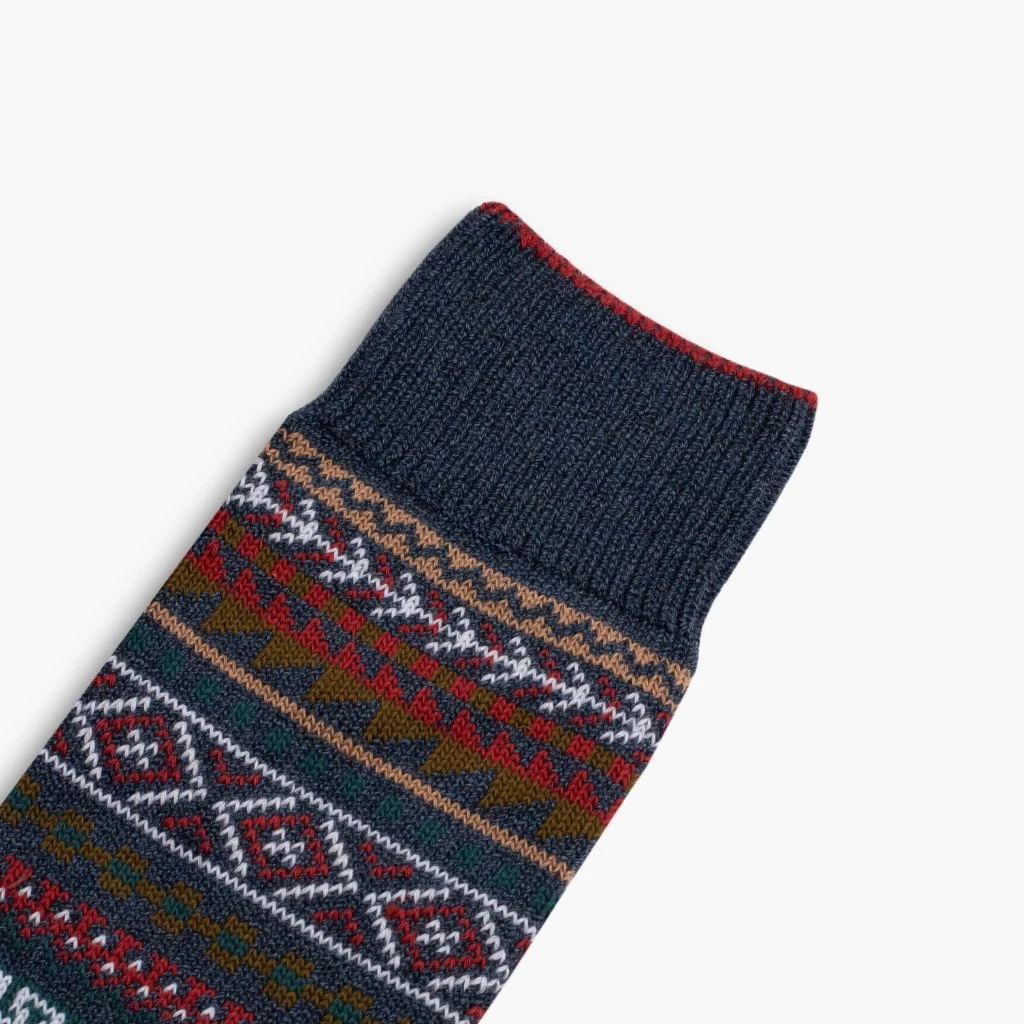 Men's Verona Sock | Pacific Blue 2 Men's Verona Sock | Pacific Blue