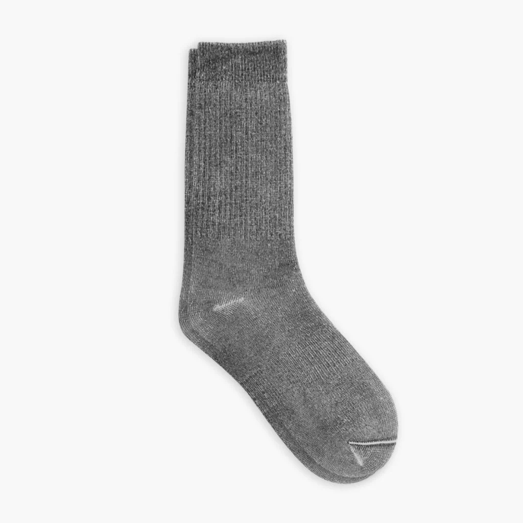 Men's Wool Cabin Sock | Black 1 Men's Wool Cabin Sock | Black